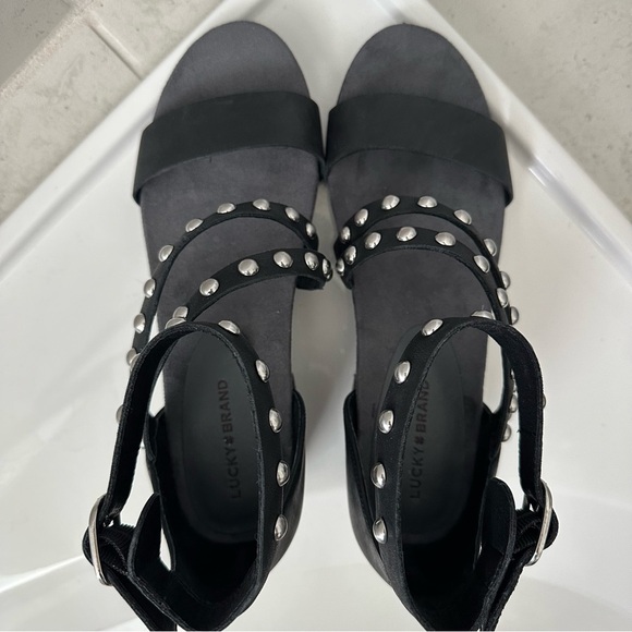 Lucky Brand Women's Piah Heeled Sandal Size 8.5 - Picture 13 of 15